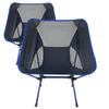 Socpuro Outdoor Chair Portable Set of 2 Folding Chair Camp Low Chair Small Size Super Lightweight Portable Chair Hammock Chair Compact Chair Seat