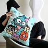 HHangyodon PU Pillow Cover for Bedroom Room and Living Room Sofa Decorative Cushion Cover