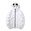 Trendy Autumn/Winter Unisex Round Lens Zipper Hoodie