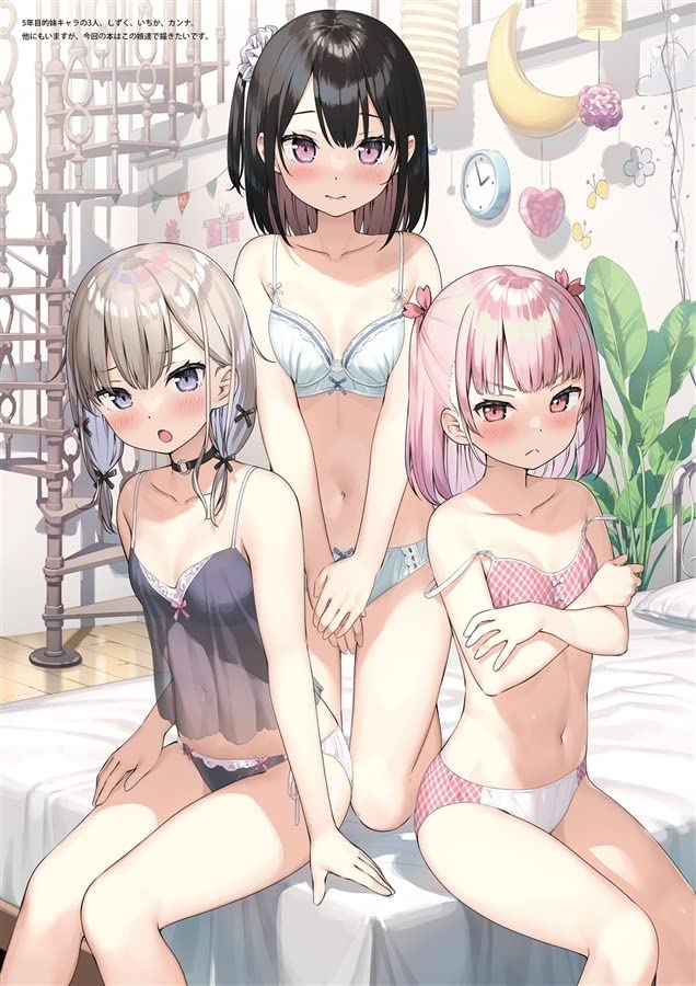 Shitagishi Sister 5th Year After School Kantoku Original Illustration Collection