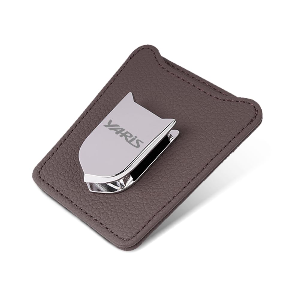 

Yaris Specialized Car Glasses Holder, New Model Yaris YARiS Custom Sunglasses Holder, Car Ticket Yaris exclusive