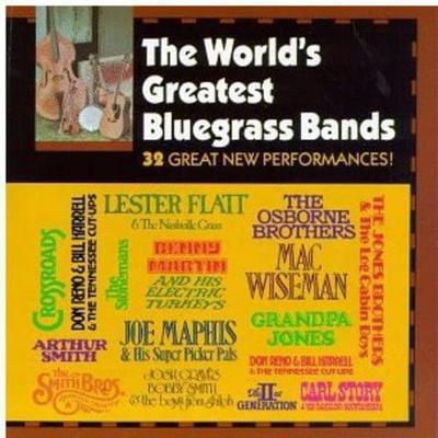 CD VARIOUS - World's Greatest Bluegrass Bands CD5900 CMH Records 1989 US Country Gebruikt