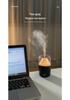 Creative Volcano Humidifier: Seven-Color Aromatherapy Diffuser for Home & Bedroom, Perfect Desktop Gift with Ambient Light