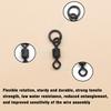 MNFT 40Pcs Quick Change Flexi Ring Swivel Rig Making Terminal Tackle Carp Fishing Accessories