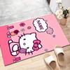 Custom HelloKitty Mat Personalized Name, Polyester Washable Indoor Entryway Rug, Gift for Christmas, Easter, Thanksgiving Day