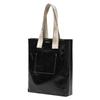 Kaneitei Ratchet Bar Vertical Tote Bag (Black) / Upcycled