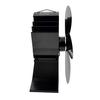4 Blade Heat Powered Stove Fan Thermodynamic Fireplace Fans for Wood Log Burner Fireplace Silent Eco friendly Heat
