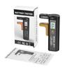 Digital Battery Tester Battery Checker Volt Measure Battery Capacity Check Detector for AA AAA C D 9V 1.5V Button Cell Batteries