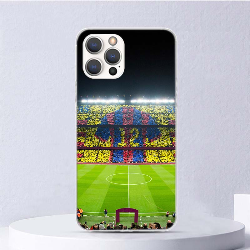 Football Soccer Ball Design Soft Case For iPhone 11 12 13 Mini 14 Pro Max Apple Phone Cover X XS XR SE 7 Plus 8 + 6 6S 5S Funda