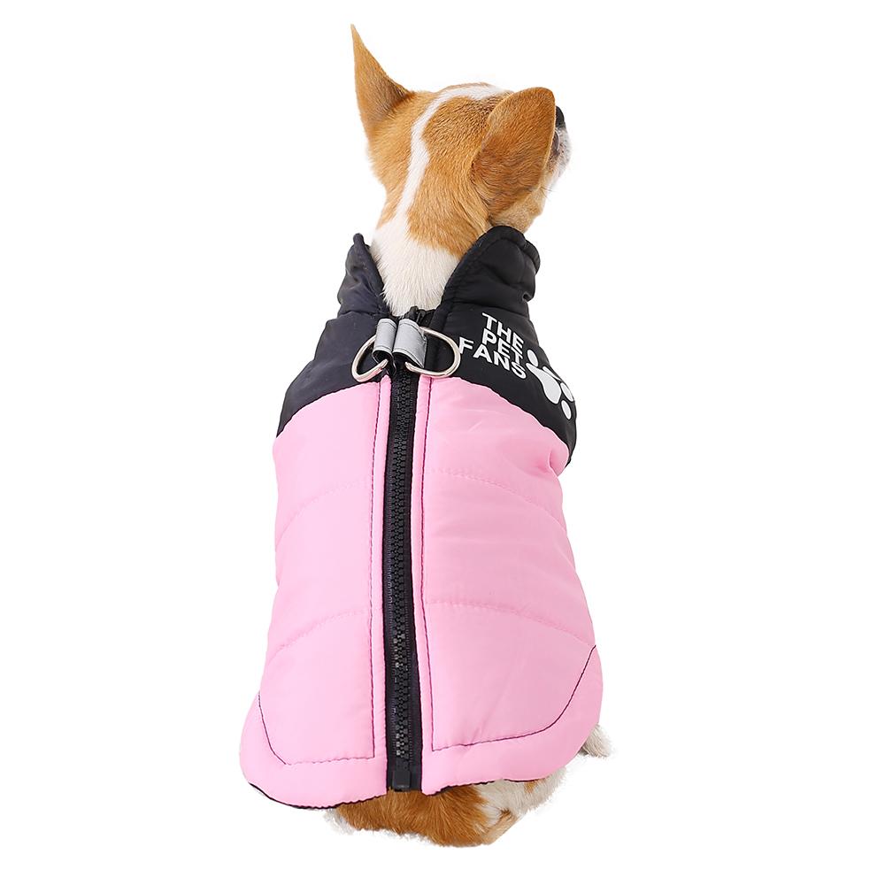 Autumn Winter Warm Dog Clothes Windproof Pet Vest Coat for Small Medium Dogs Cats Waterproof Puppy Jackets Yorkshire Pug Outfits Costumes Supplies