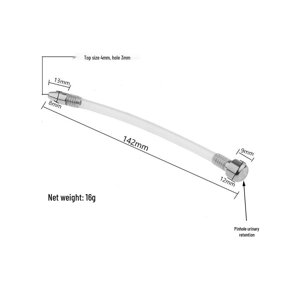 Men's Stainless Steel Chastity Lock, Catheter Alternative, Adult Erotic Accessories, Metal Silicone Birdcage.