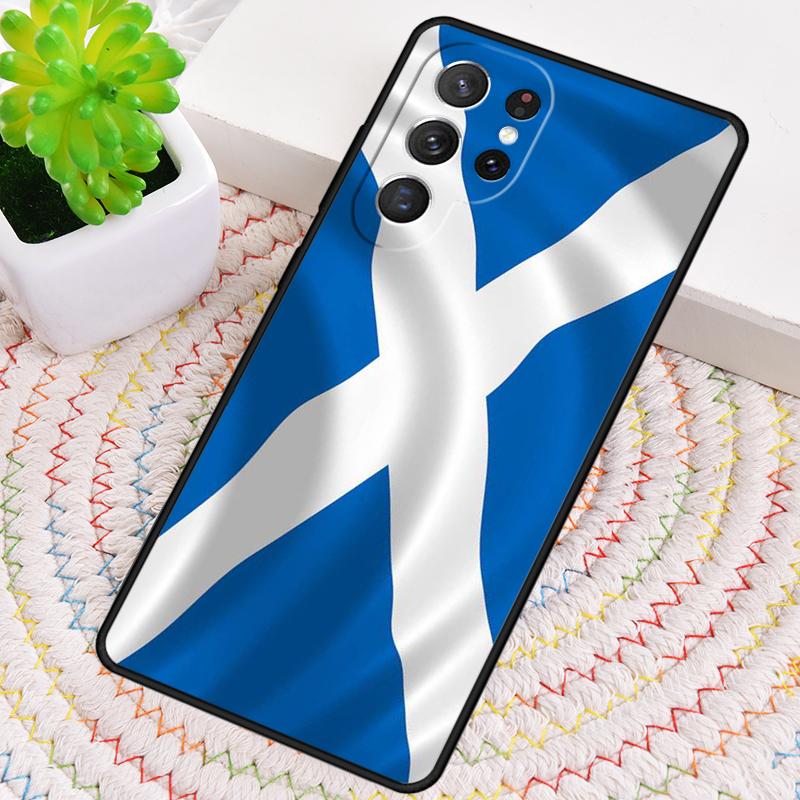 Country Flags Scotland Scottish Europe Flag Phone Case for Samsung Galaxy Note 10 Pro S26 Ultra S23 S24 FE S25 S21 S22 PLUS Cove