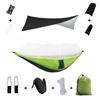 Anti Outdoor Camping Hammock With Mosquito Net And Rain Tent Equipment Supplies Shelters Camp Bed Survival Portable Hammock Soft and Comfortable