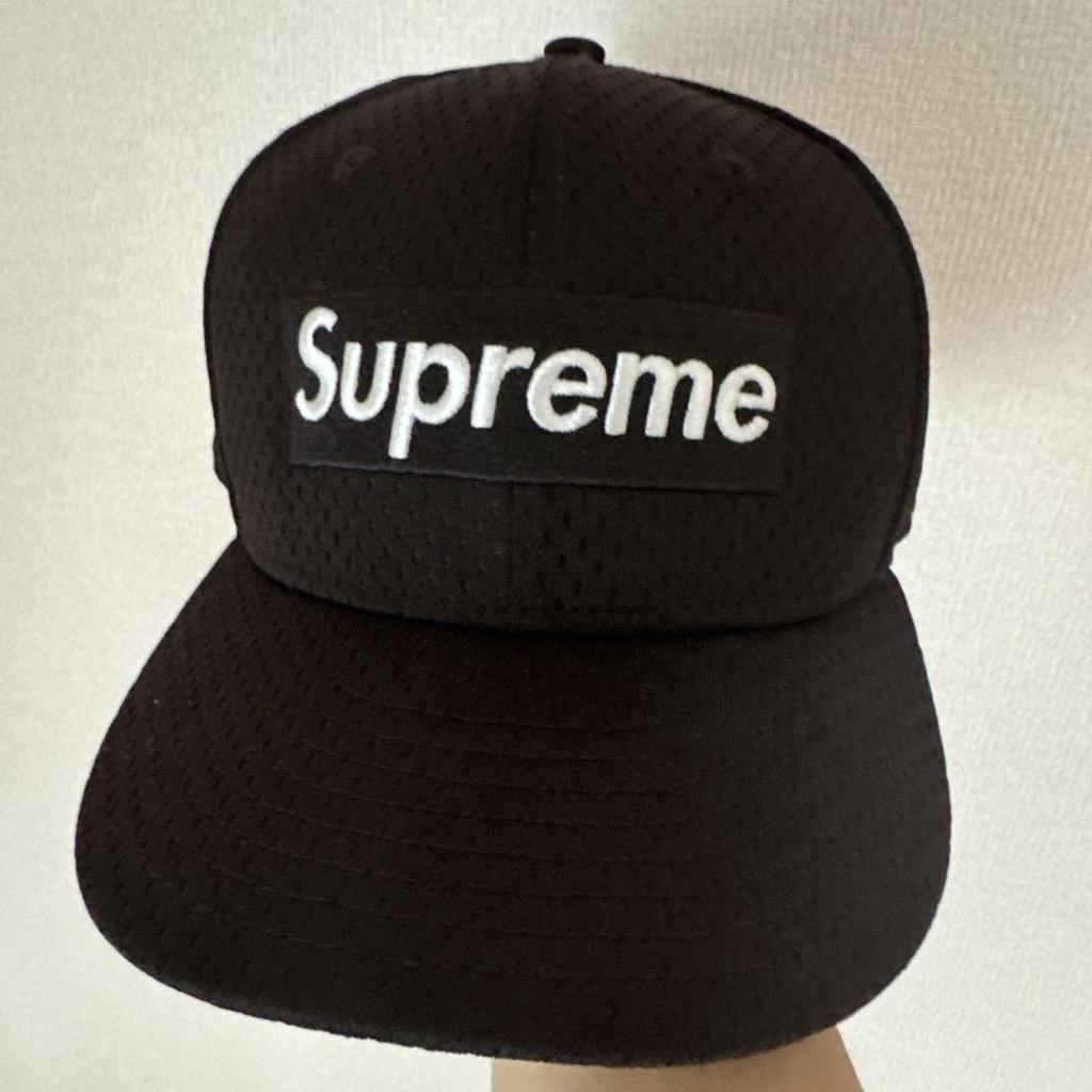 [Б/У] Кепка для бейсбола Supreme черного цвета