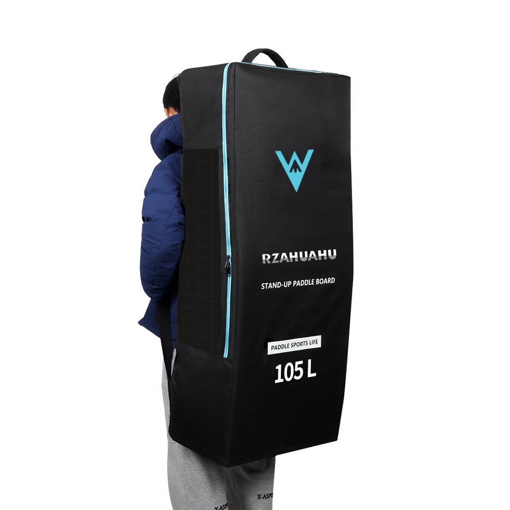 Inflatable Paddleboard Backpack 125L Large Capacity Oxford Cloth SUP Surfboard Bag