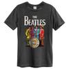 Beatles - Lonely Hearts Amplified Vintage Charcoal T-Shirt