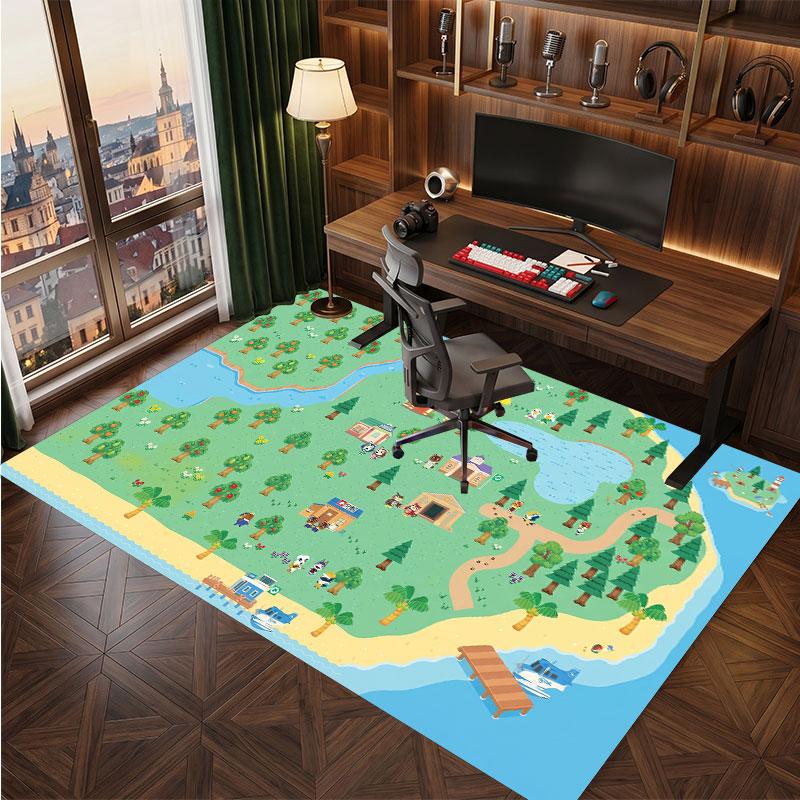 Animal Crossing Rug Soft Thick Non Slip Floor Carpet for Bedroom Living Room Home Decor