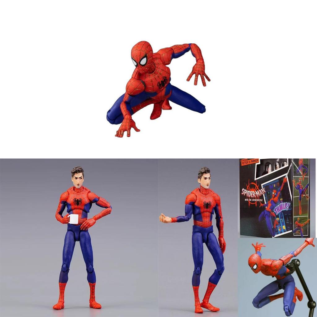 Spiderman Pvc Action Figure With Articulated Joints For Collectors