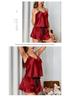 Silk-Feel Camisole Shorts Set: Women's Summer Ice Silk Loungewear Pajamas