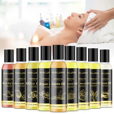 MAYJAM 250 ml 8,8 oz Trägeröl Nagelhautöl Cremes Körperöle Lippenbalsam Süßmandel Hagebutte Traubenkern Jojoba Olivenöl