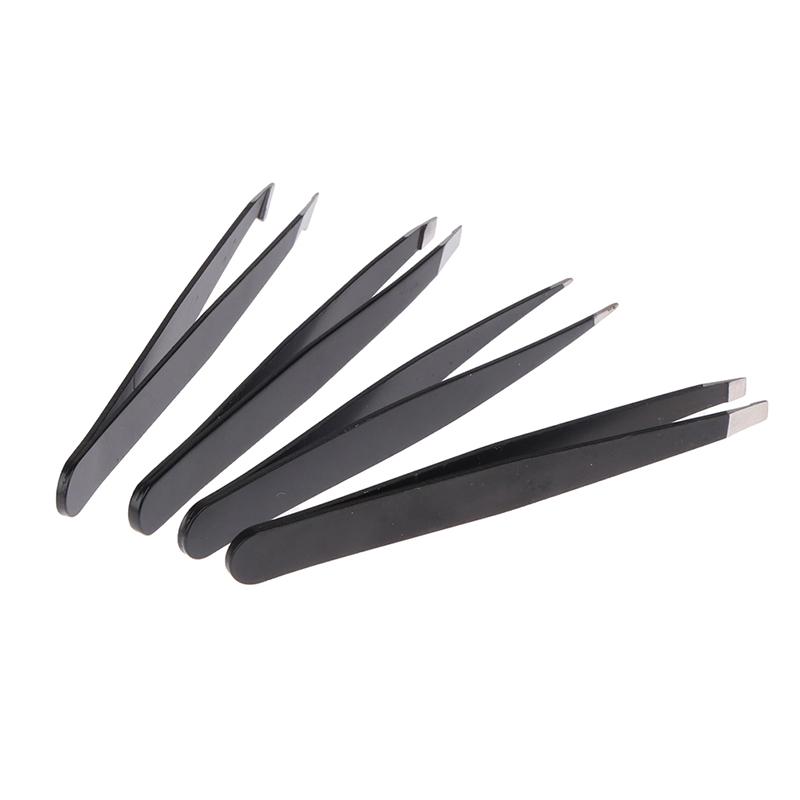 1Pc Eyebrow Tweezers Eyebrow Clip Clamps Trimming Tool Tweezers For Hair Beard Removal Makeup Tool