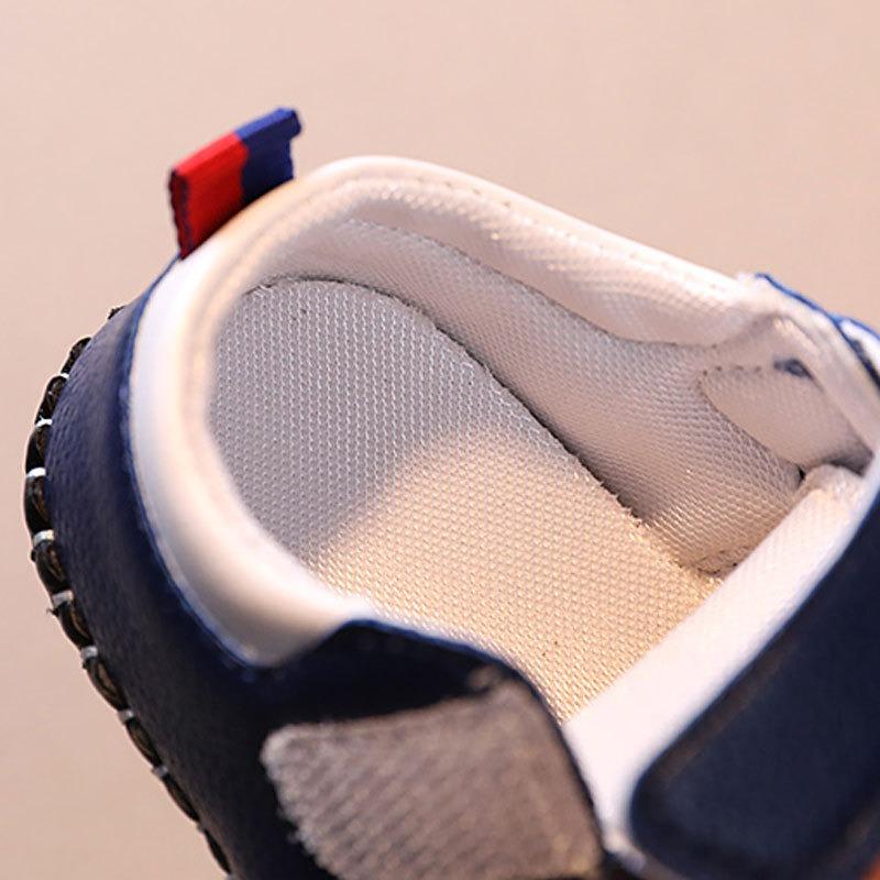 Spring/Autumn Style Baby Wrapped Shoes, Soft-Soled Unisex Infant Shoes, Pre-Walking Shoes for Boys and Girls, Small Leather Pre-Walking Shoes.
