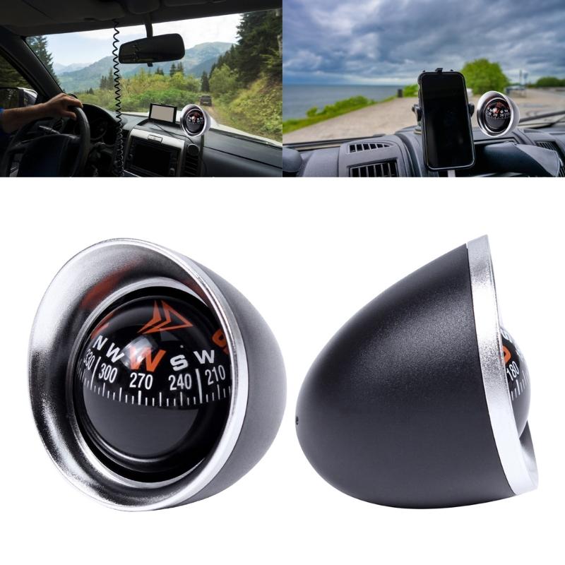 Car Compasses Dashes Mount Vehicle Compasses Navigation Car Ornaments Accessories