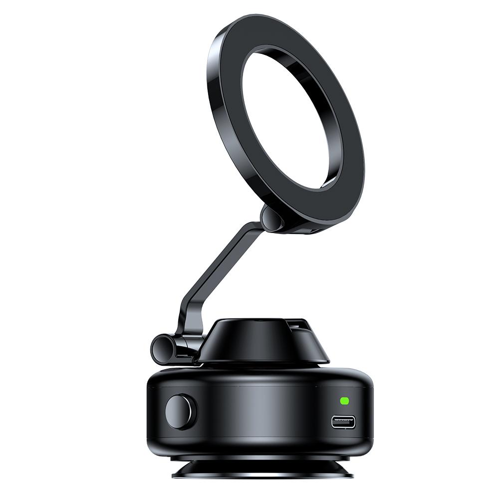 Universal Electric Vacuum Magnetic Bracket Car Phone Holder Anti-Shake Phone Holder for Iphone 16 15 14 13 12 11 XR Samsung