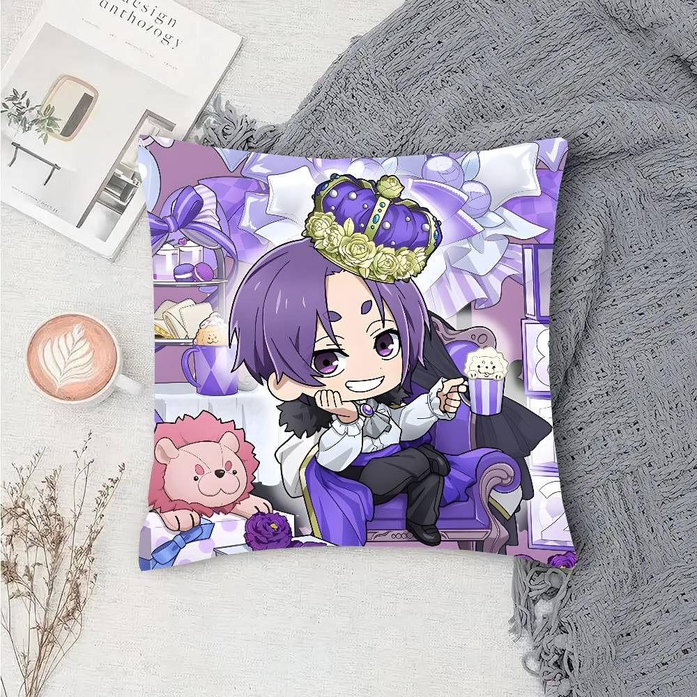 Reo Mikage Anime Blue Lock Pillow Case Sofa Cushion Cover Room Home Decoration