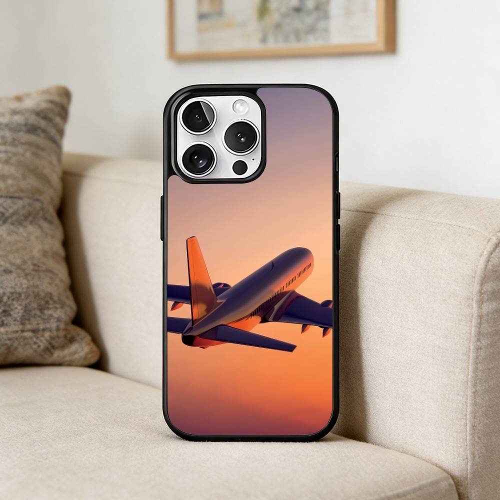 Airplane Plane  Phone Case For iPhone17,16,15,14,13 Plus,Pro Max Magnetic For Magsafe Wireless Charging