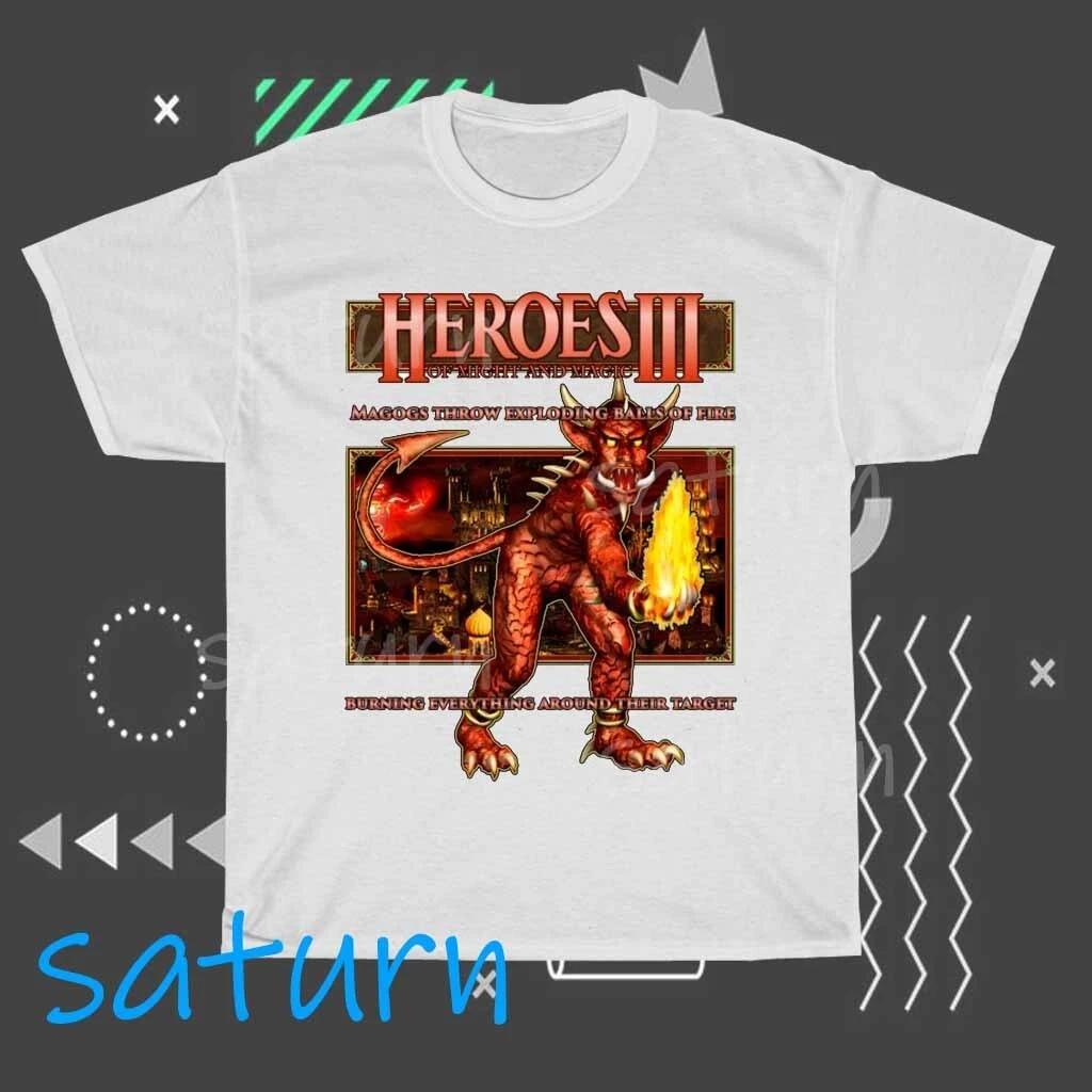 Heroes Of Might And Magic Logo T-Shirt Funny Size S to 5XL L