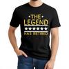 Daily Wear Summer Women Tshirt The Legend Has Retired Star Design Short Sleeve Workout Round Neck Tshirt Cotton Teeshirt