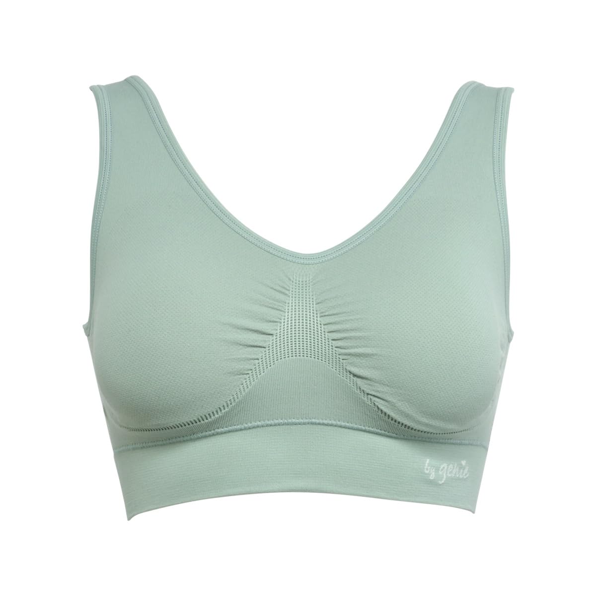 

Genie Интегрированный Ночной Спорт Размер Земляной Зеленый Бюстгальтер, 1-компонентный, Беспроводной, Бюстгальтер, Бюстгальтер, Дышащий, Женский, 3L,