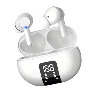 Double Mark ENC Noise Cancelling Earphone Wireless TWS Headphone Waterproof with Smart LED Display Y32