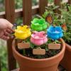 Plastic Bee Watering Station Colorful Animals Feeder Insect Drinking Device  Pollinator Friendly