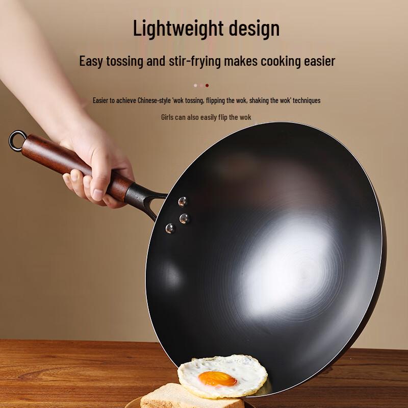 Zhang Sanfeng Zhangqiu Hand-Forged Wrought Iron Wok