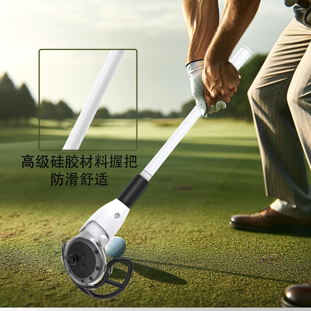 Golf Racket for Meta Quest 3 VR Golf Club Handle Attachment Golf Handle Realistic Golf Club Attachment for Quest 3 Accessories