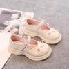 Girls' Soft Sole Non-Slip Leather Mary Janes - 2026 New Style Performance Shoes for Middle & Big Kids