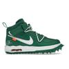Off-White X Air Force 1 Mid SP Leather Pine Green Unisex Sneakers DR0500-300