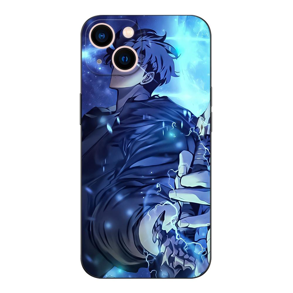 

Черный чехол из ТПУ для OPPO A11S A15 A15S A16 A16S A16K A16E K3 K10 K9S ACE2 5G Solo Leveling Sung-Jin-Woo OPPO K3