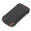 Solare Powerbank Schwarz Orange Multifunktional Wasserdicht Kabellos Solare Powerbank 26800mAh PD18W
