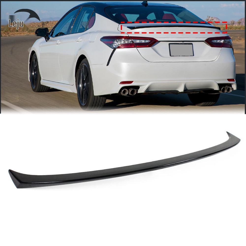 Carbon Fiber Rear Spoiler for 2018-2022 Toyota Camry - Decorative Wind Deflector Modification.