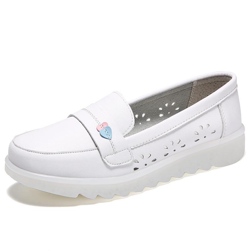 Nurse Shoes Women's Soft Soles Are Not Tired, Medical Shoes Are Breathable, Deodorant and Comfortable, Spring and Autumn Hospital Work White Shoes