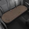 1pc Cartoon Bear Car Seat Cover Linen Anti-Slip Breathable Auto Single Pad Universal Car Square Seat Rear Seat Back Cushion