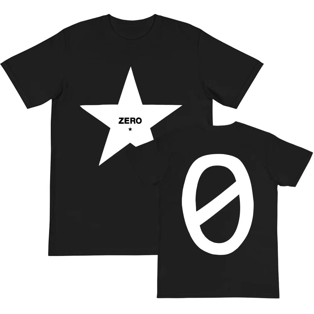 Zero Printing Tshirt The Smashing Pumpkins Rock Band Tshirts Hip Hop Unisex Streetwear Cotton Soft Women T Shirt Graphic Tees