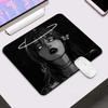 Cool Anime Girl Mouse Pad 18*22 Small Laptop Computer Office Table Mats Square Gaming Esports MousePad Non-Slip Rubber Desk Mat