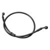 Motoforti Braided Fuel Pipe, Brake Hose, Clutch Throttle Gas Line for ATV Dirt Bikes, 80cm, 10mm, Black