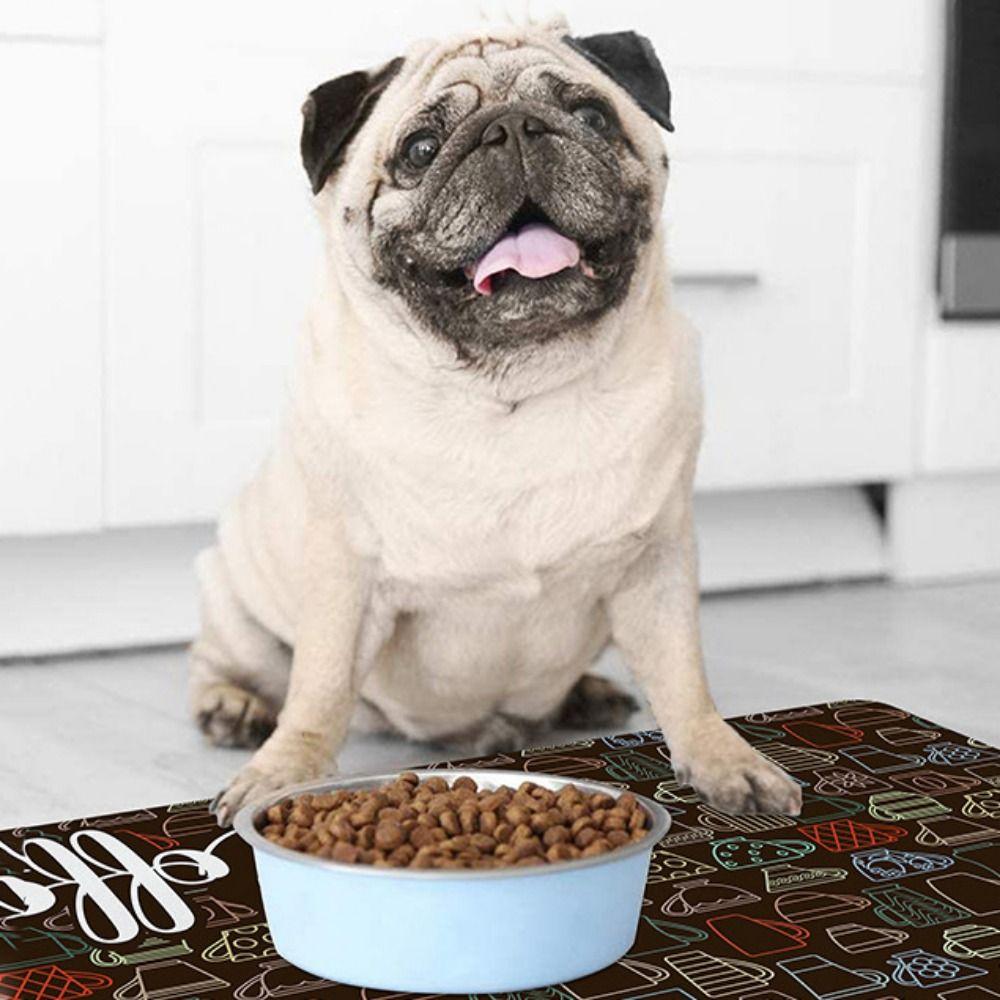 Anti-slip Dish Drying Mat Waterproof Coffee Machine Mat Placemat Kitchen Drain Pad  Cafe