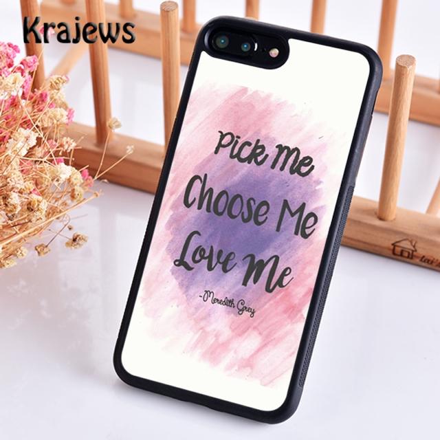 

Krajews greys anatomy Painted Phone Case Cover For iPhone 17 Air 16 15 14 plus 11 12 13 pro max coque Shell Fundas iPhone 13