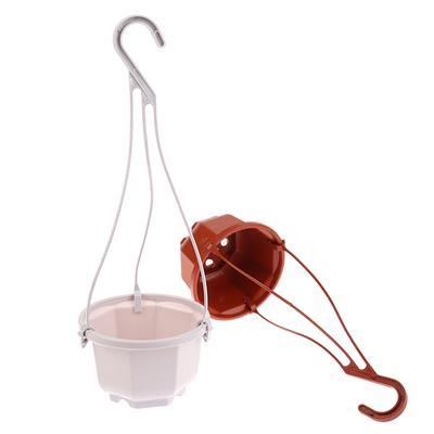 1Pc Hängen Achteckigen Blumentopf Kunststoff Blume Sukkulenten Orchidee Hängen Topf